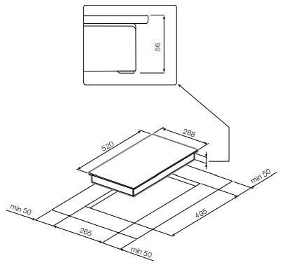 Индукционная варочная панель Premium  Graude IK 30.1 W