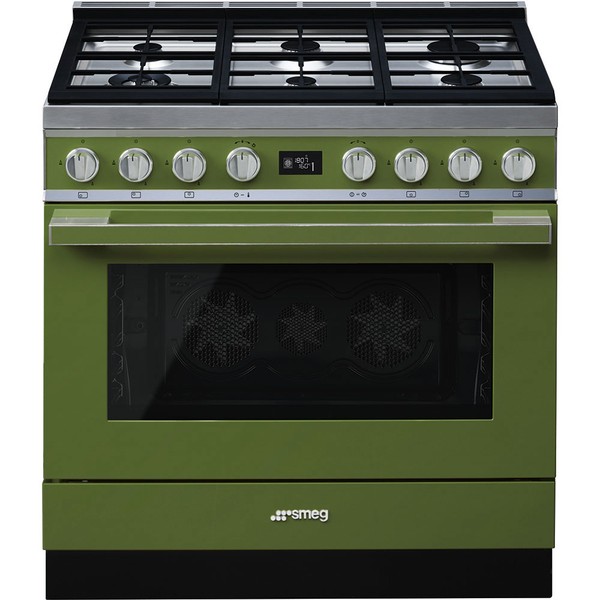 Отдельностоящий варочный центр SMEG CPF9GPOG Portofino