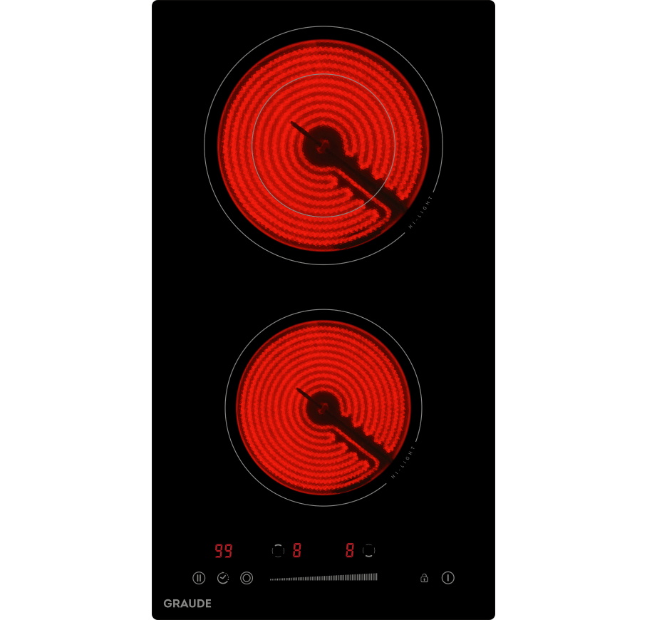 Стеклокерамическая варочная панель Premium Graude EK 30.0 S