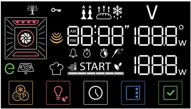 SMEG SO6102M2G Многофункциональный духовой шкаф, комбинированный с микроволновой печью, 60 см, 11 фу