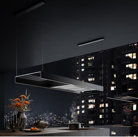 Вытяжка Falmec LIGHT ISOLA 120 ( островная, чёрная)