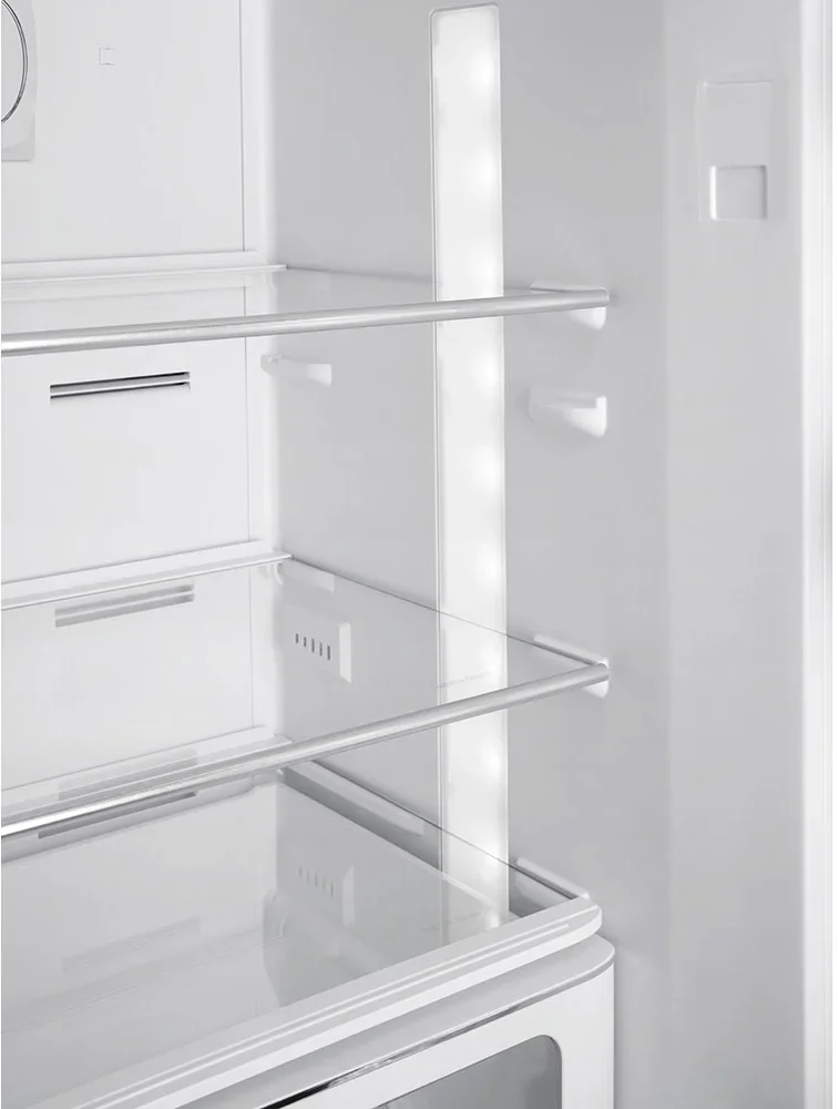 SMEG FAB32ROR6 Отдельностоящий двухдверный холодильник, стиль 50-х годов, 60 см, оранжевый, No-Frost