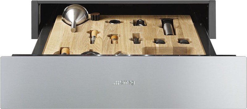 Ящик сомелье Classica Нержавеющая сталь, обработка против отпечатков пальцев SMEG CPS315X